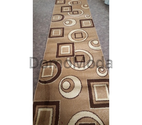 Синтетична килимова доріжка Marmaris F 0257 BEIGE - Висока якість за найкращою ціною в Україні